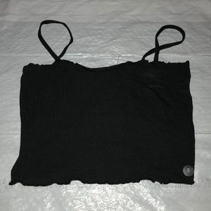 PacSun Lettuce Edge Cropped Tank